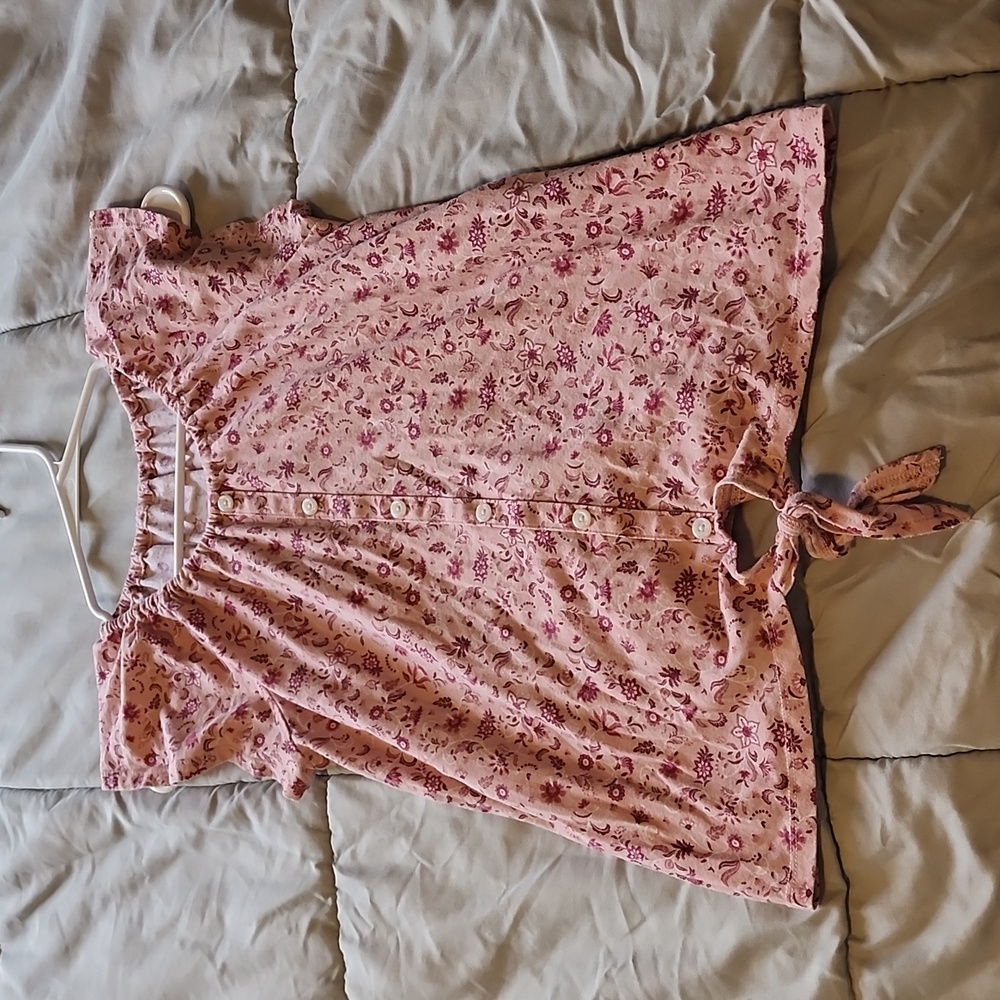 Children's Place summer top with floral print